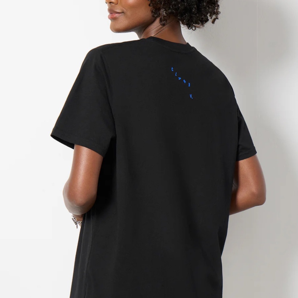 Black 'CIAO' Graphic Crewneck Tee - Picture 4 of 7